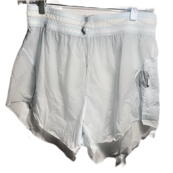 Lululemon Step Out High Rise 3" Ocean Air lightweight run athletic shorts 10 - Picture 2 of 4